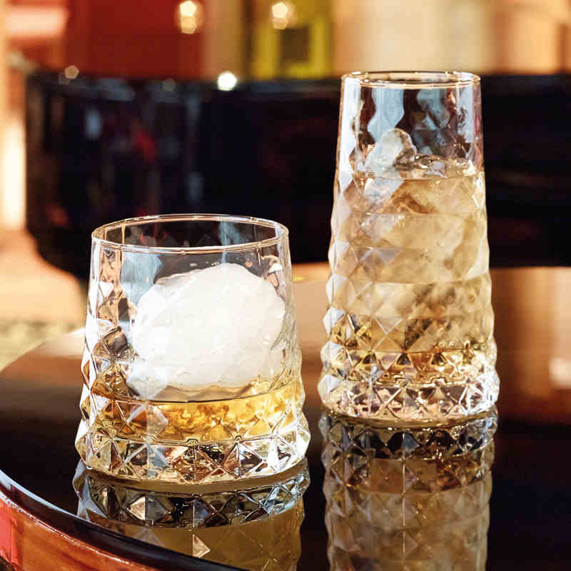 【威士（shì）忌杯玻璃創意洋酒杯】