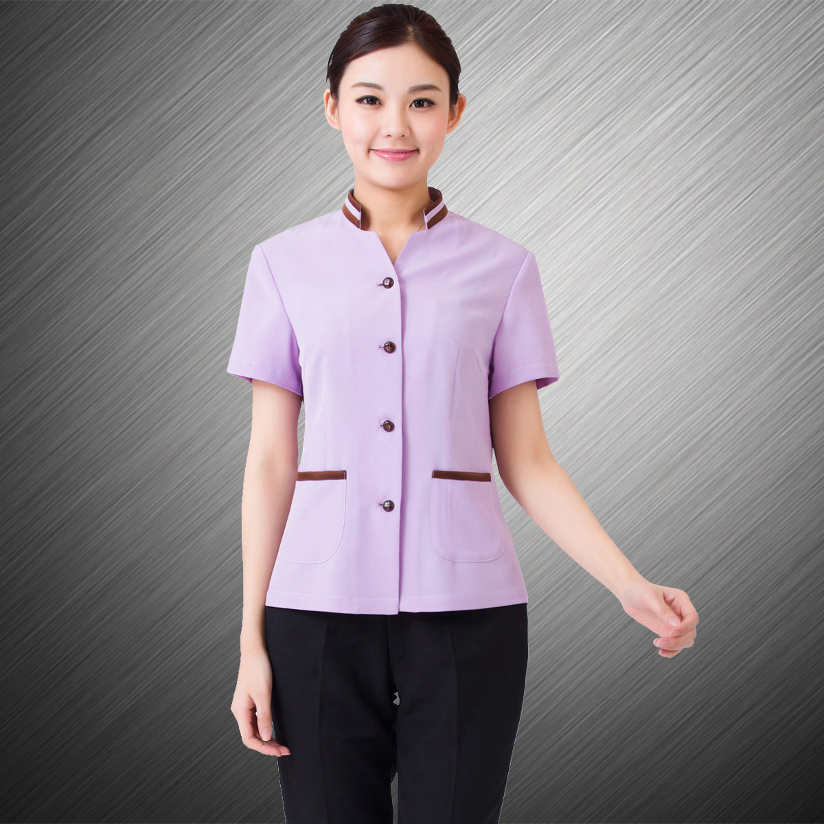 保潔服夏裝女（nǚ）酒（jiǔ）店SPA服