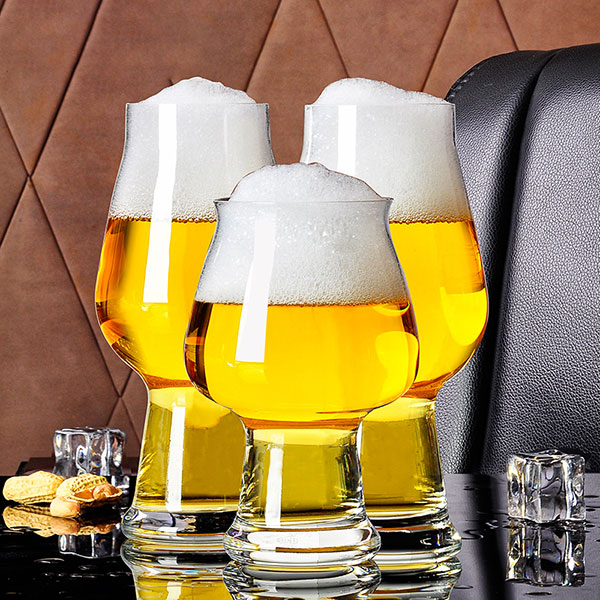 加厚杯（bēi）底啤酒杯
