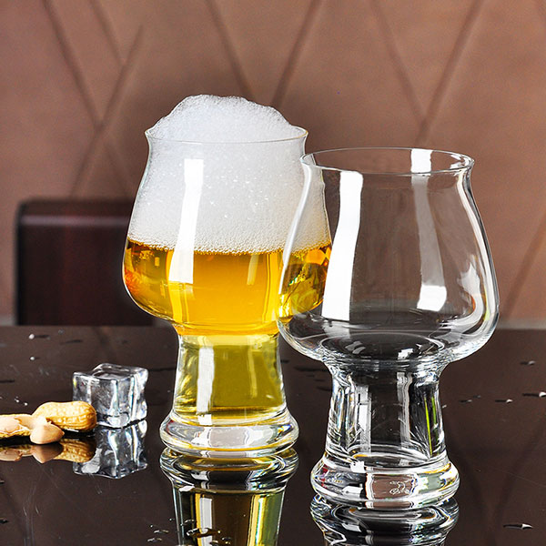 加厚杯底（dǐ）啤酒杯