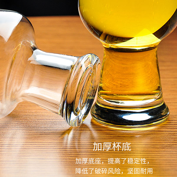 加厚杯底啤（pí）酒杯