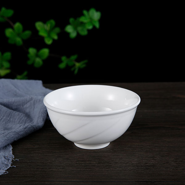 斜紋白瓷碗（wǎn）