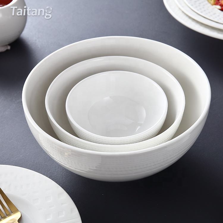 格調係列-純白（bái）陶瓷（cí）餐具